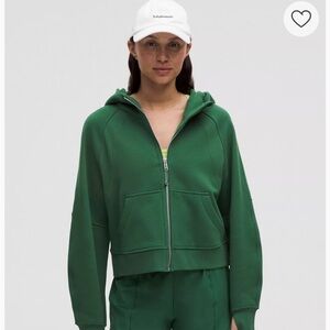 lululemon women's scuba oversized full zip hoodie